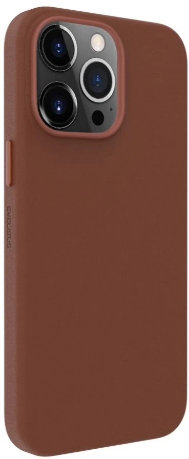 Evelatus Apple iPhone 14 Pro Genuine Leather case with MagSafe Brown