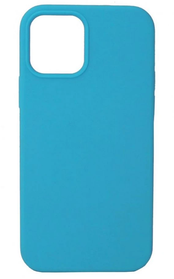 Evelatus Apple iPhone 12/12 Pro Premium Soft Touch Silikoninis dėklas Sky Mėlyna