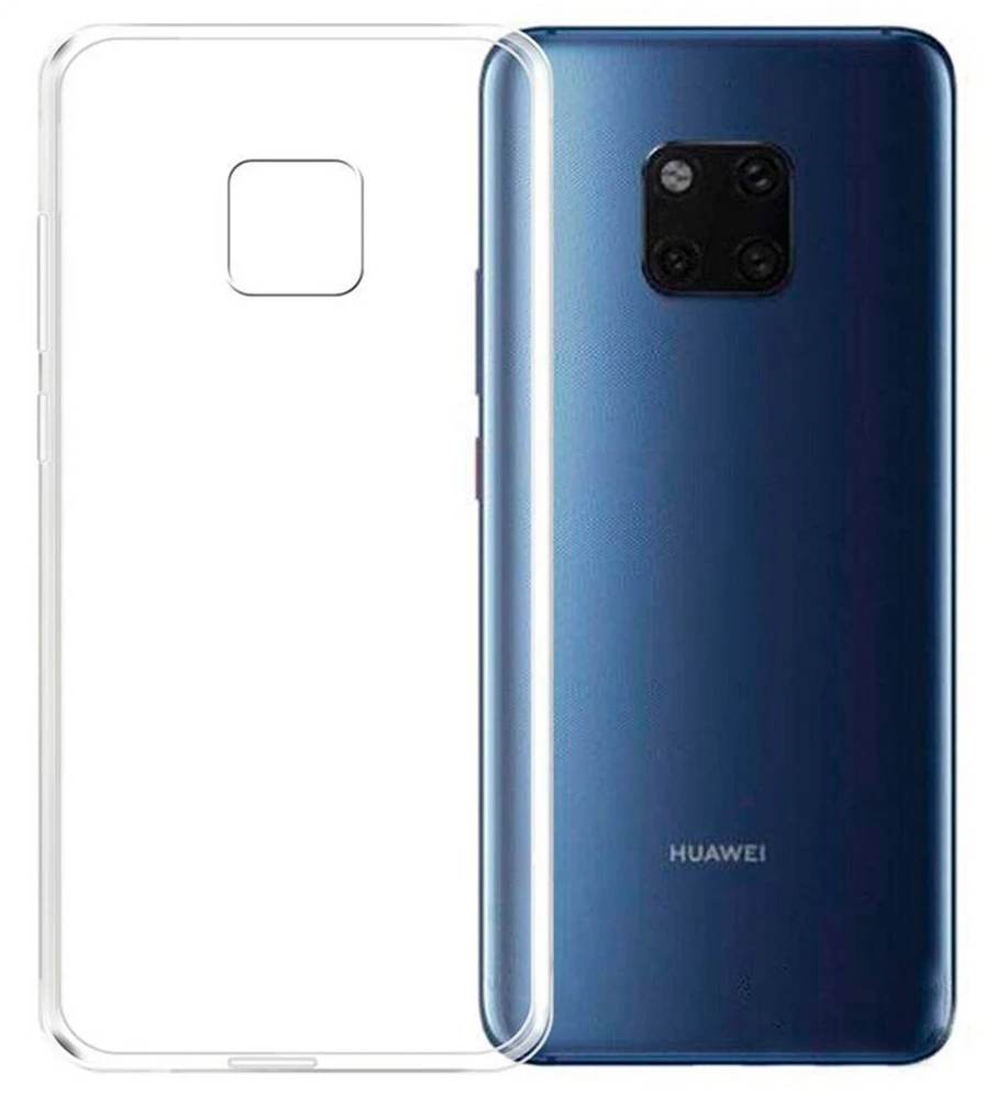 Evelatus Huawei Mate 20 Pro Clear Silikoninis dėklas 1.5mm TPU Transparent