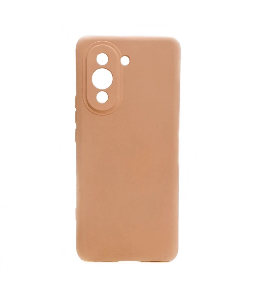 Evelatus Huawei Nova 10 TPU Nano Silikoninis dėklas Soft Touch TPU rusvai gelsvas