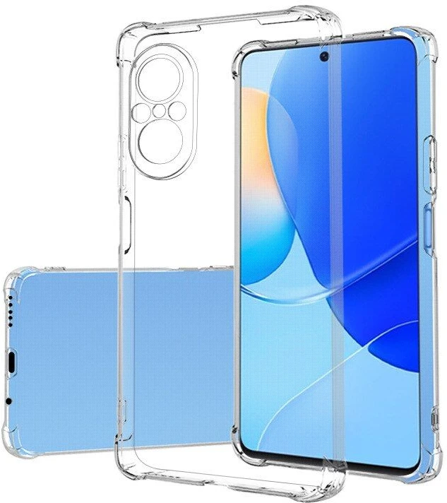 Evelatus Huawei Nova 9 SE Military Shockproof Silikoninis dėklas TPU Transparent