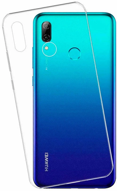 Evelatus Huawei P Smart 2019 Clear Silikoninis dėklas 1.5mm TPU Transparent