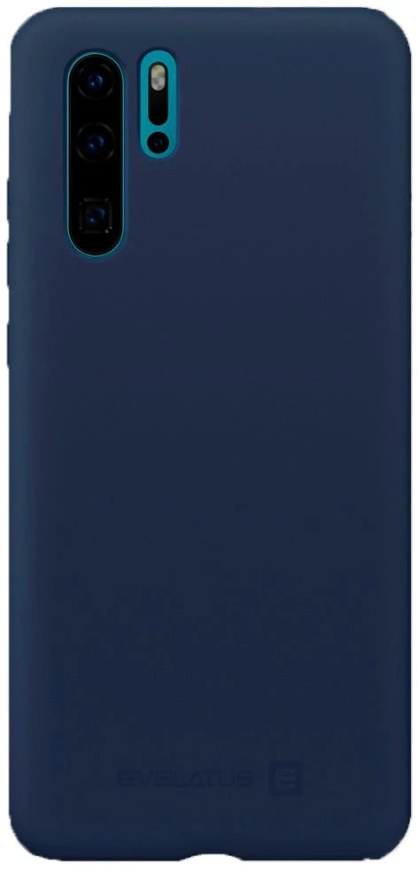 Back Cover Evelatus Huawei P30 PRO Nano Silikoninis dėklas Soft Touch TPU Midnight Mėlyna
