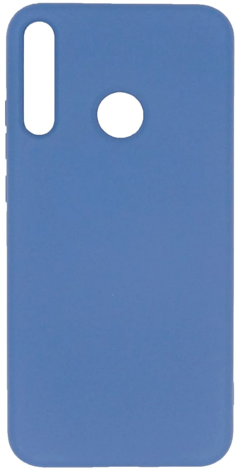 Dėklas Evelatus Huawei P40 Lite E Soft Touch Silicone Mėlyna