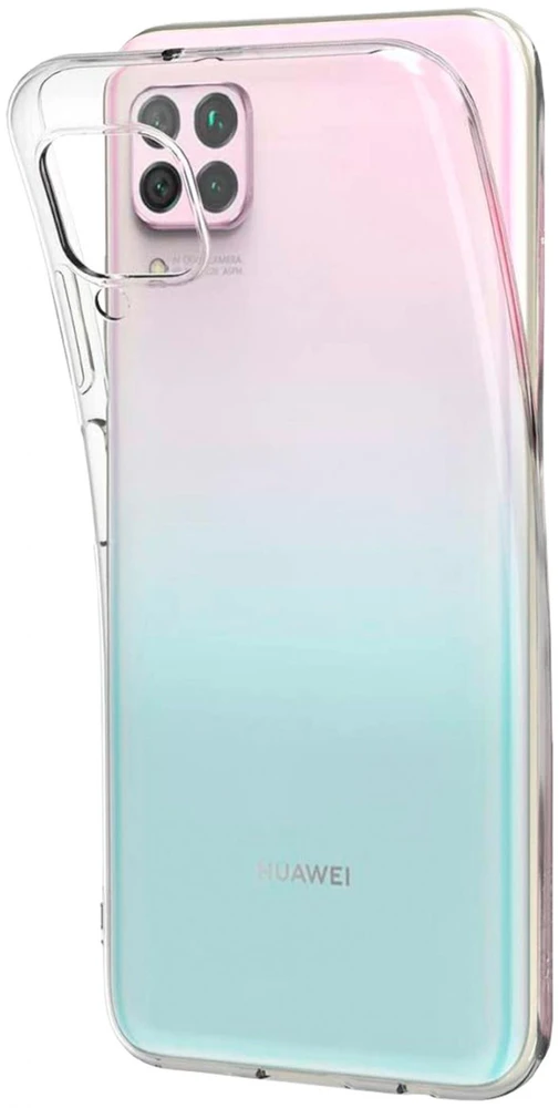 Evelatus Huawei P40 Lite Clear Silikoninis dėklas 1.5mm TPU