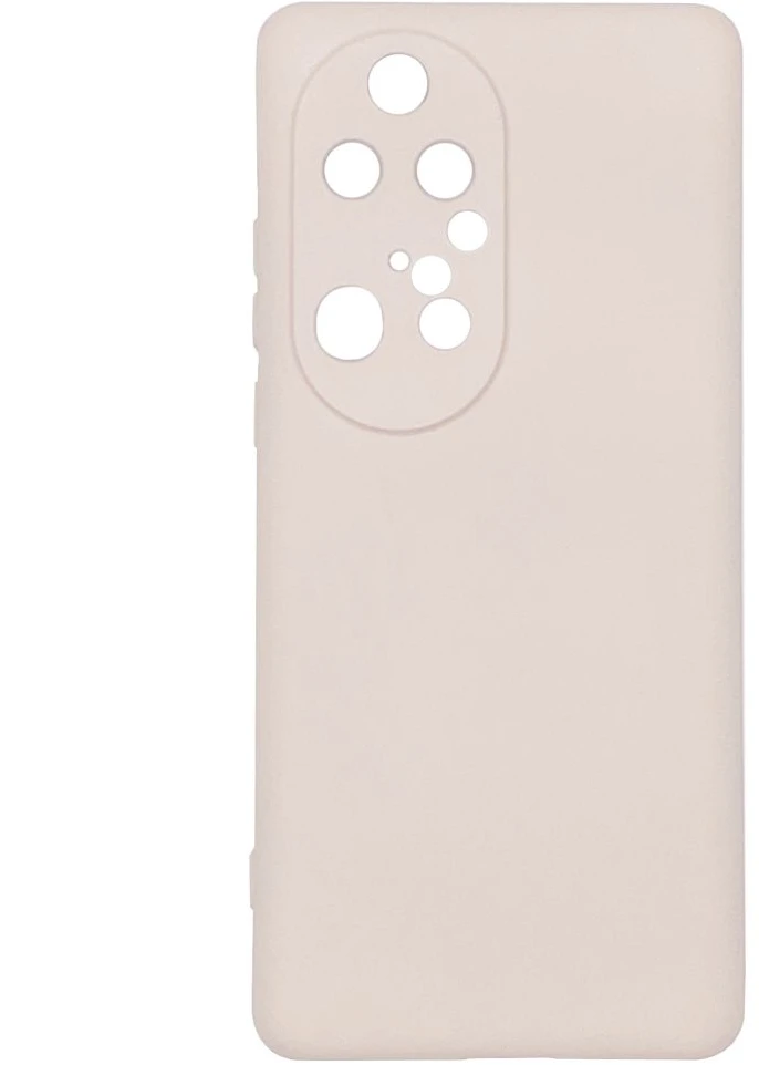 Evelatus Huawei P50 Pro Nano Silikoninis dėklas Soft Touch TPU rusvai gelsvas