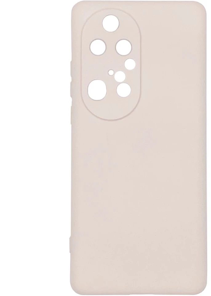 Evelatus Huawei P50 Pro Nano Silikoninis dėklas Soft Touch TPU rusvai gelsvas