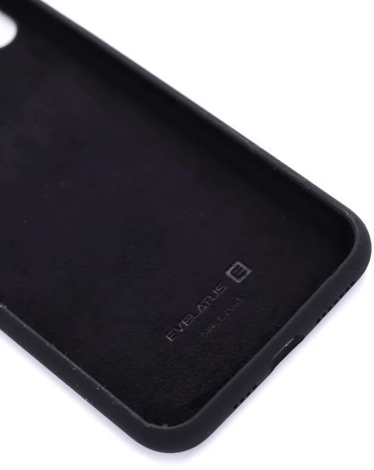 Evelatus Huawei P60 Pro Premium Soft Touch Silikoninis dėklas Juodas