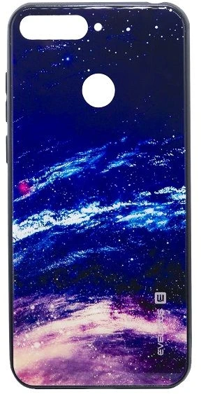 Dėklas Evelatus Huawei Y6 2018 Picture Glass Case Starry Night