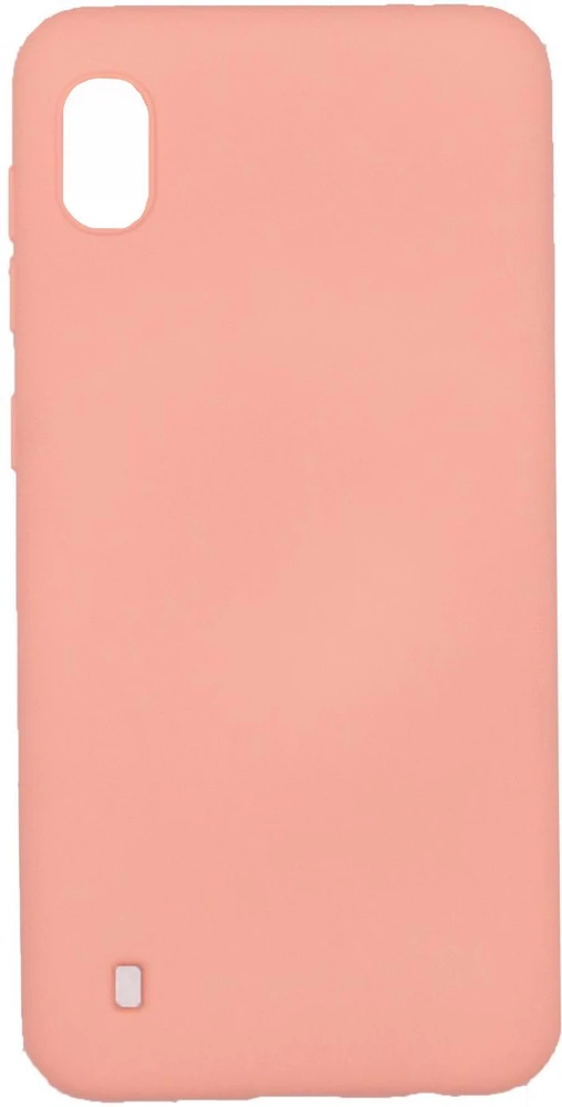 Evelatus Samsung A10 Nano Silikoninis dėklas Soft Touch TPU rusvai gelsvas