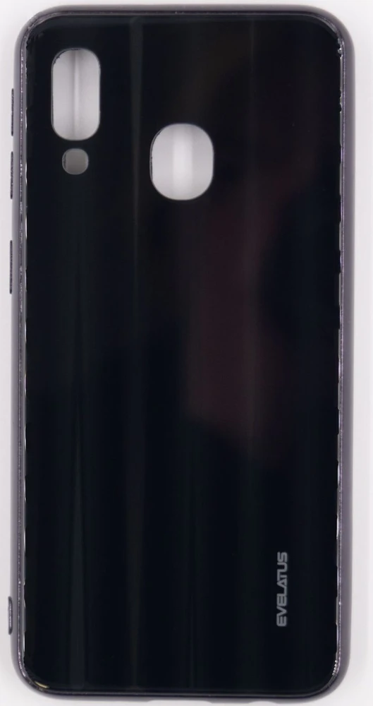 Evelatus Samsung A40 Vanduo Ripple Full Color Electroplating Tempered Glass Juodas