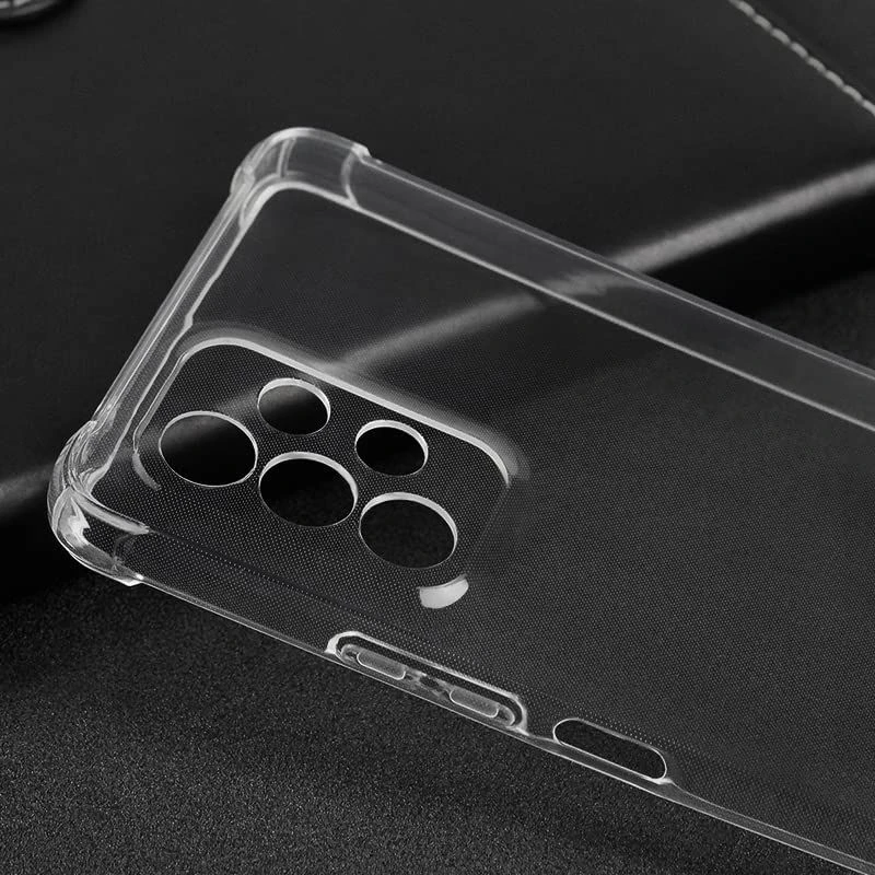 Evelatus Samsung Galaxy A73 5G Military Shockproof Silikoninis dėklas TPU Transparent