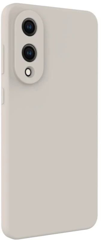 Back Cover Evelatus Samsung Galaxy S25 Edge Premium Magnetic Soft Touch Silikoninis dėklas Pebble
