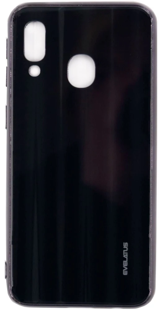 Evelatus Samsung Galaxy A10 Vanduo Ripple Full Color Electroplating Tempered Glass Juodas