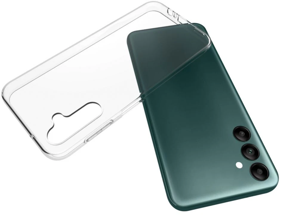 Evelatus Samsung Galaxy A14 4G Clear Silikoninis dėklas 1.5mm TPU Transparent