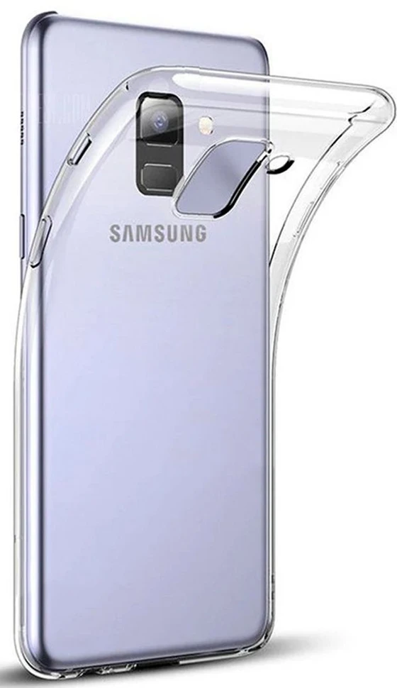 Evelatus Samsung Galaxy A6 2018 Clear Silikoninis dėklas 1.5mm TPU Transparent