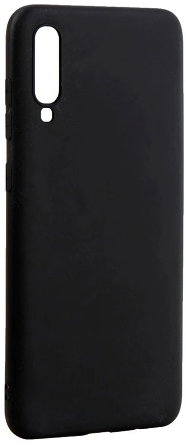 Evelatus Samsung Galaxy A70s Nano Silikoninis dėklas Soft Touch TPU Juodas