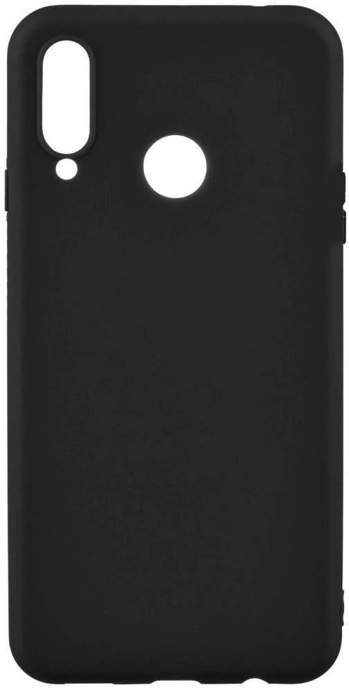 Evelatus Samsung Galaxy A20s Nano Silikoninis dėklas Soft Touch TPU Juodas
