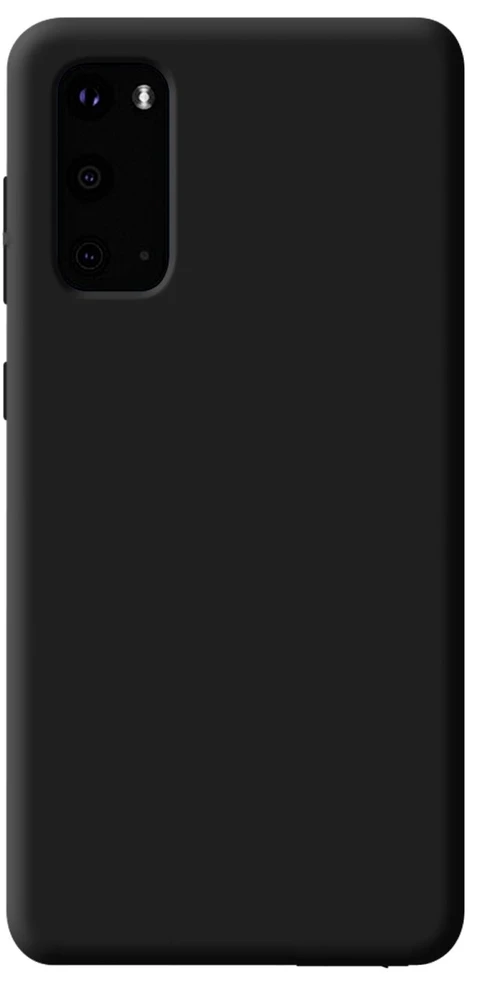 Evelatus Samsung Galaxy S20 Nano Silikoninis dėklas Soft Touch TPU Juodas