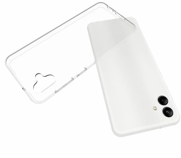 Evelatus Samsung Galaxy A04E / A04 Clear Silikoninis dėklas 1.5mm TPU Transparent