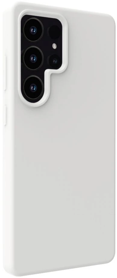 Back Cover Evelatus Samsung Galaxy S25 Ultra Premium Magnetic Soft Touch Silikoninis dėklas Baltas