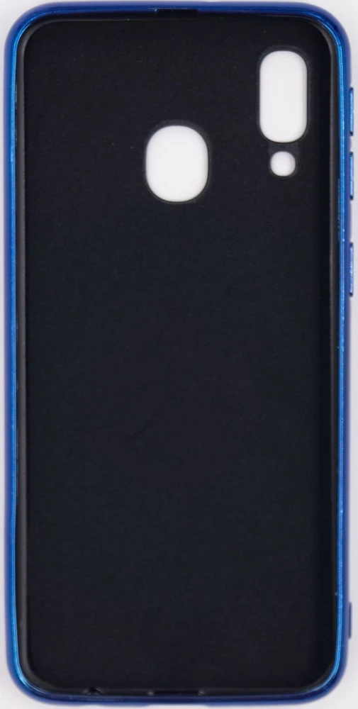 Evelatus Samsung Galaxy A40 Vanduo Ripple Full Color Electroplating Tempered Glass Mėlyna