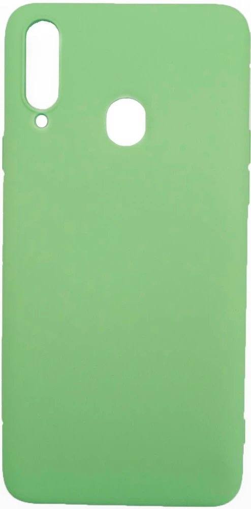 Evelatus Samsung Galaxy A20s Nano Silikoninis dėklas Soft Touch TPU Žalias