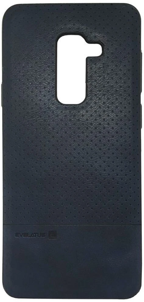 Dėklas Evelatus Samsung Galaxy A6 Plus 2018 TPU case 1 with metal plate (possible to use with magnet car holder) Mėlyna