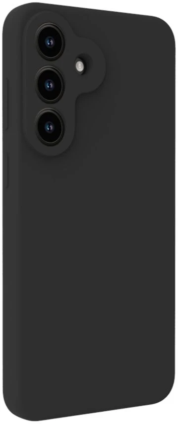 Aizmugurējais vāciņš Evelatus Samsung Galaxy S26 FE Premium Magnetic Soft Touch Silikoninis dėklas Juodas