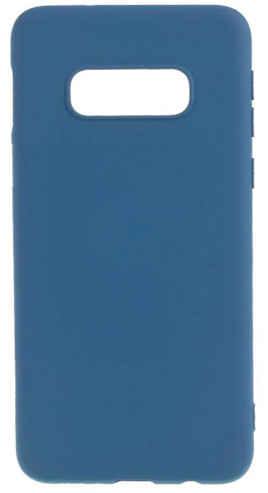 Evelatus Samsung Galaxy S10e Nano Silikoninis dėklas Soft Touch TPU Dark Mėlyna
