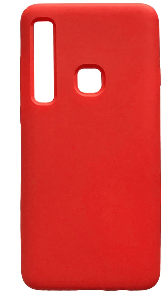 Evelatus Samsung Galaxy A9 2018 Nano Silikoninis dėklas Soft Touch TPU Raudona