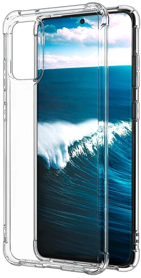 Evelatus Samsung Galaxy S20 Military Shockproof Silikoninis dėklas TPU Transparent