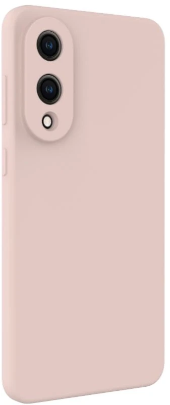 Back Cover Evelatus Samsung Galaxy S25 Edge Premium Magnetic Soft Touch Silikoninis dėklas Rožinė Sand