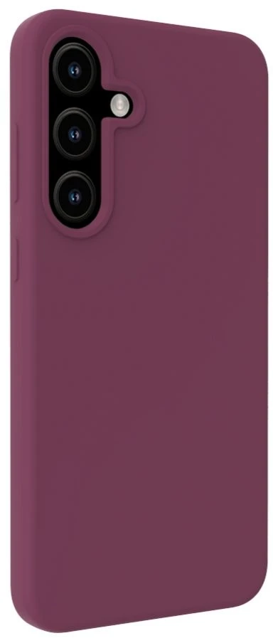 Back Cover Evelatus Samsung Galaxy S25 Premium Magnetic Soft Touch Silikoninis dėklas Maroon