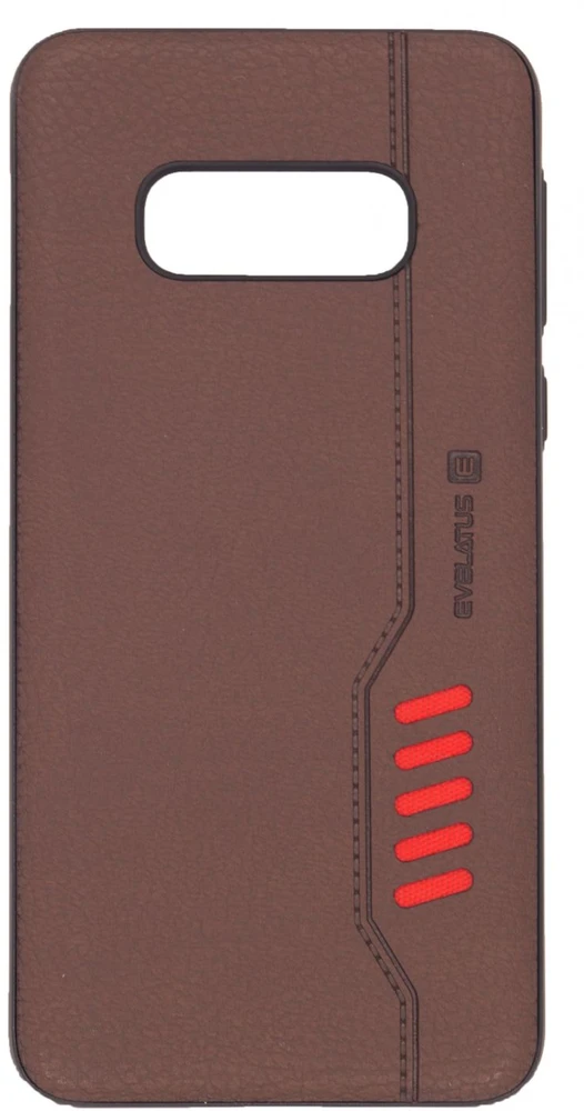 Dėklas Evelatus Samsung S10e Shooter Brown