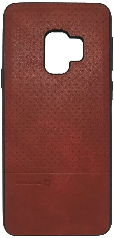 Dėklas Evelatus Samsung S9 TPU case 1 with metal plate (possible to use with magnet car holder) Raudona