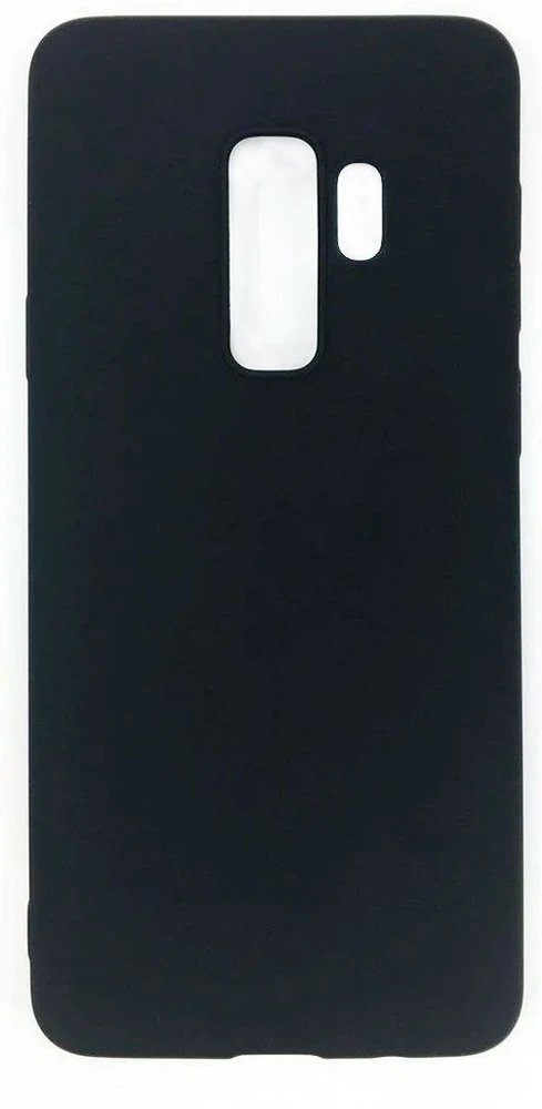 Evelatus Samsung S9 Plus Premium Soft Touch Silikoninis dėklas Juodas