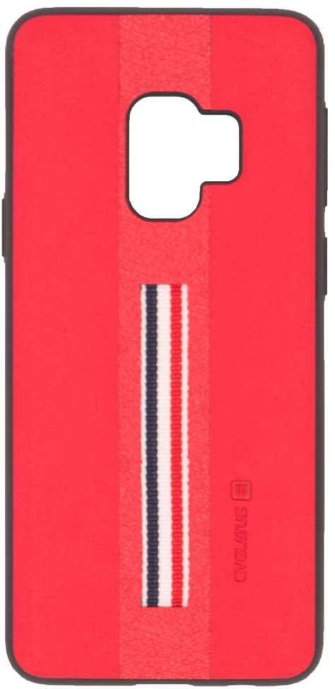 Dėklas Evelatus Samsung S9 Dazzel Raudona
