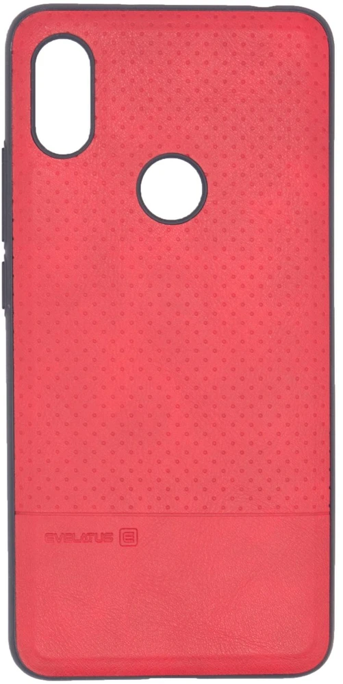 Dėklas Evelatus Xiaomi Redmi S2 TPU case 1 with metal plate (possible to use with magnet car holder) Raudona