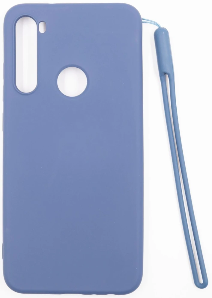 Evelatus Xiaomi Redmi Note 8 / Redmi Note 8 2021 Nano Silikoninis dėklas Soft Touch TPU Dark Mėlyna