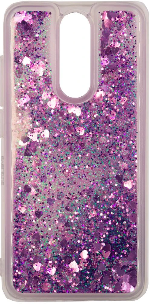 Dėklas Evelatus Xiaomi Redmi 8 Shining Quicksand Case Violetinė