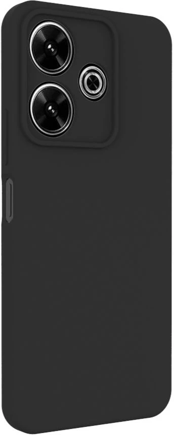 Back Cover Evelatus Xiaomi Redmi 13 4G Premium Magnetic Soft Touch Silikoninis dėklas Juodas