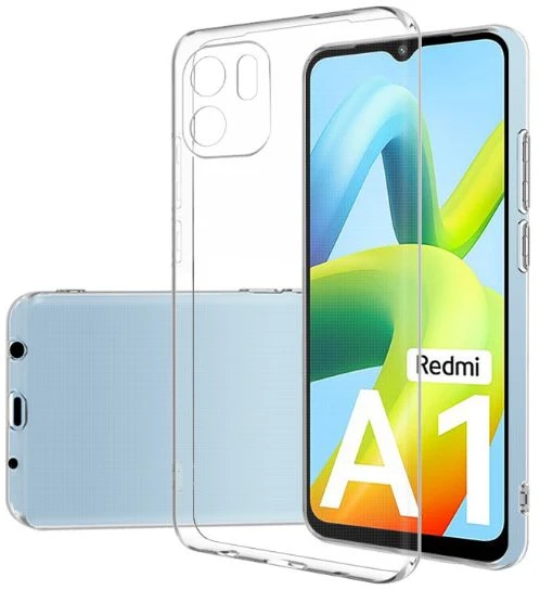 Evelatus Xiaomi Redmi A1 / A2 Clear Silikoninis dėklas 1.5mm TPU Transparent
