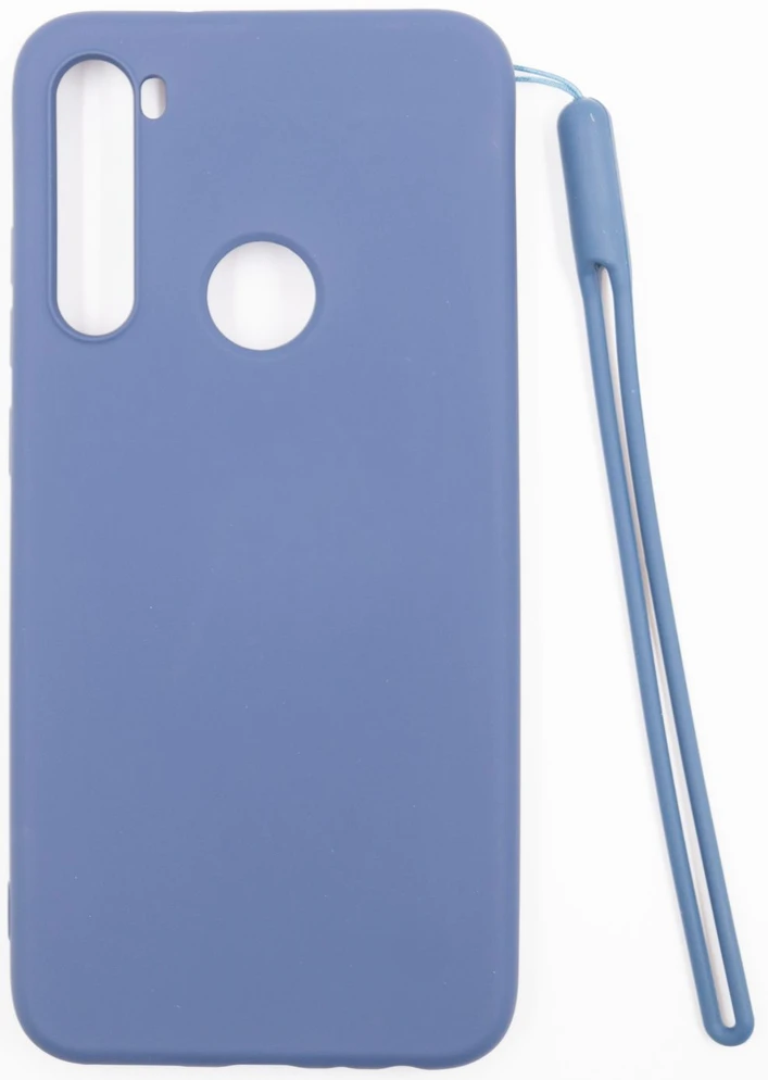 Evelatus Xiaomi Redmi Note 8 / Redmi Note 8 2021 Nano Silikoninis dėklas Soft Touch TPU Dark Mėlyna