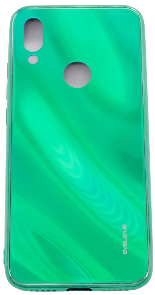 Evelatus Xiaomi Redmi 7 Vanduo Ripple Full Color Electroplating Tempered Glass Case Žalias