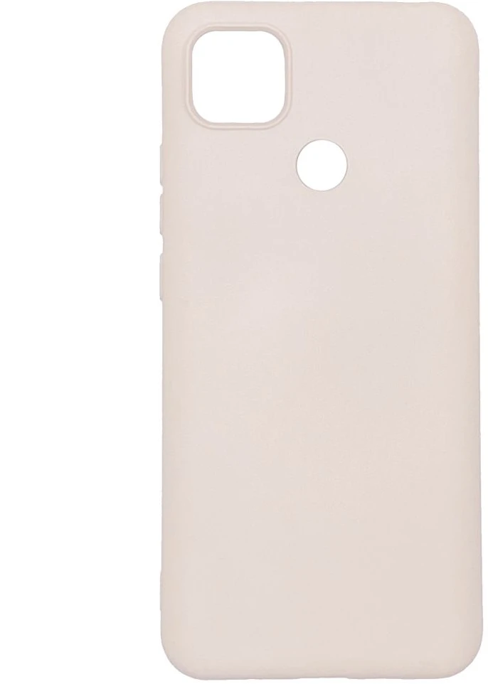 Evelatus Xiaomi Redmi 9C / 10A 4G Nano Silikoninis dėklas Soft Touch TPU rusvai gelsvas