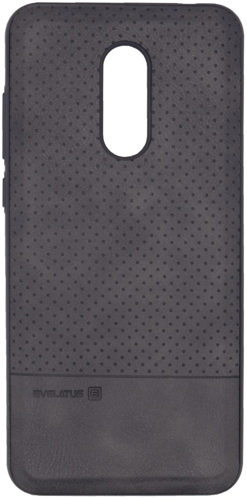 Dėklas Evelatus Xiaomi Redmi 5 Plus TPU case 1 with metal plate (possible to use with magnet car holder) Juodas