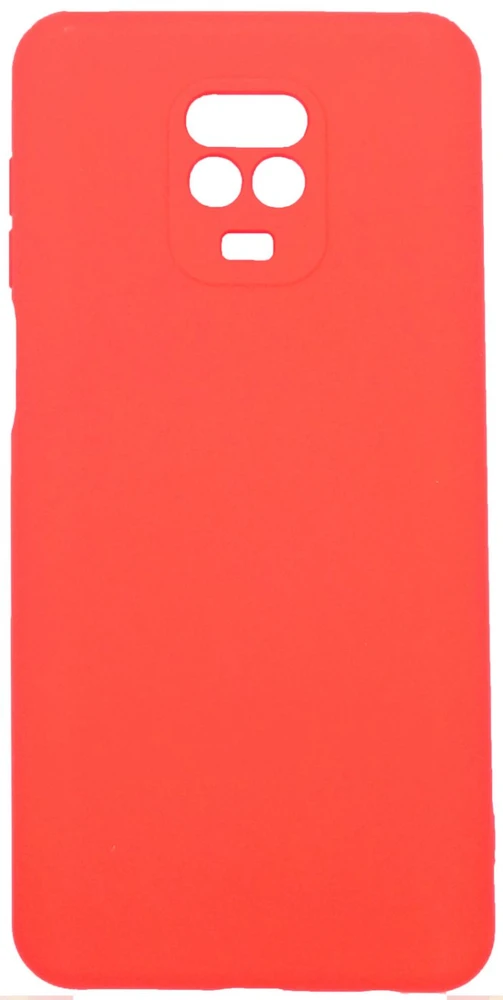 Evelatus Xiaomi Xiaomi Redmi Note 9 Pro / Redmi Note 9S Nano Silikoninis dėklas Soft Touch TPU Raudona