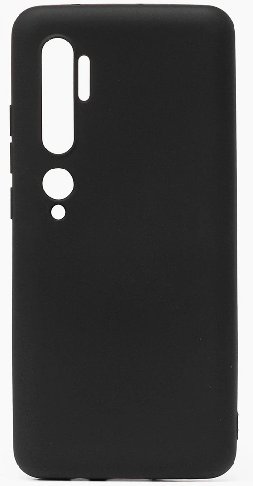 Evelatus Xiaomi Xiaomi Mi Note 10 / Mi Note 10 Pro Nano Silikoninis dėklas Soft Touch TPU Juodas