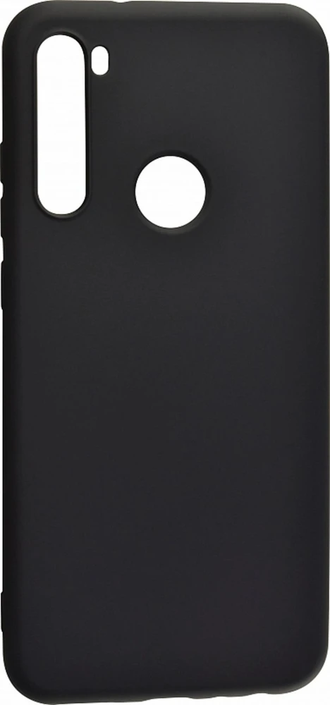 Evelatus Xiaomi Xiaomi Redmi Note 8 / Redmi Note 8 2021 Soft Touch Silikoninis dėklas with Strap Juodas